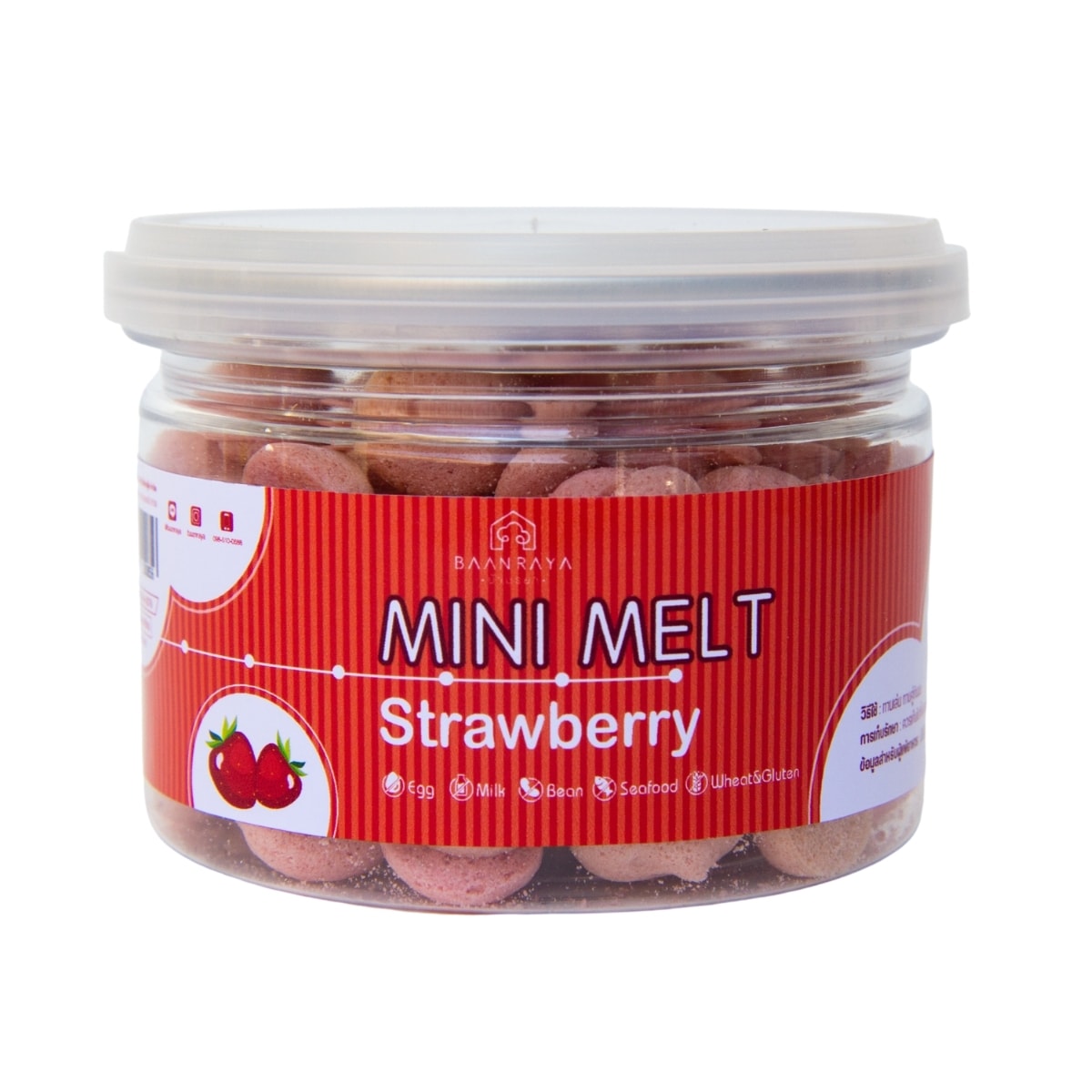mini melt strawberry